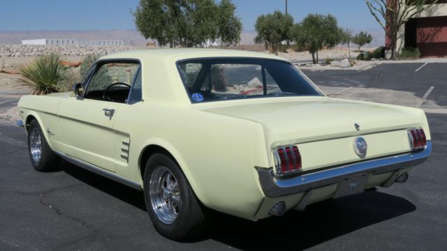 1966 Ford Mustang 289 C CODE! P/S! SPRINGTIME YELLOW! CLEAN CAR! - photo 7