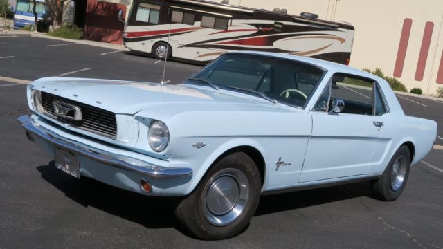 1966 Ford Mustang 289 V8 4 SPEED! C CODE! PONY INTERIOR!!! - photo 3