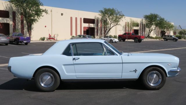 1966 Ford Mustang 289 V8 4 SPEED! C CODE! PONY INTERIOR!!! - photo 5