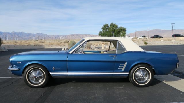 1966 Ford Mustang 289 V8 4 SPEED C CODE! SAN JOSE CAR! P/S! DISC BRK - photo 4