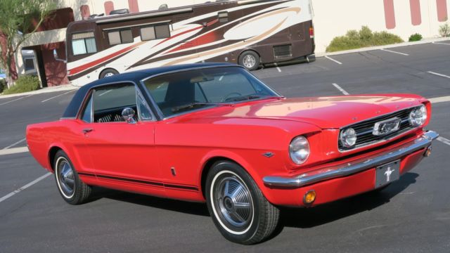 1966 FORD MUSTANG 289 V8 A CODE GT! SAN JOSE CAR! NEW PAINT! 1966 Ford Mustang 289 V8 A CODE GT! SAN JOSE CAR! NEW PAINT!