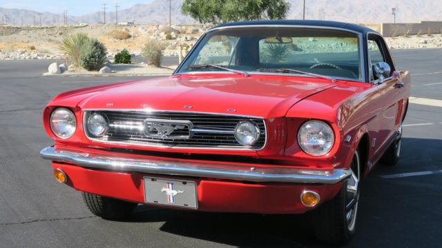 1966 Ford Mustang 289 V8 A CODE GT! SAN JOSE CAR! NEW PAINT! - photo 6