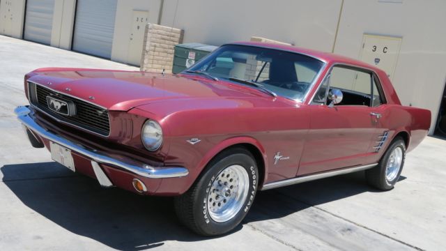 1966 Ford Mustang 289 V8 A CODE! P/S! PONY INTERIOR! RUNS EXCELLENT! - photo 2