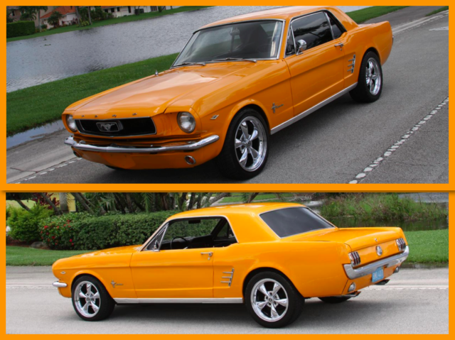 1966 Ford mustang 289 V8 Auto Power Steering with AC that blows cold 1966 Ford Mustang