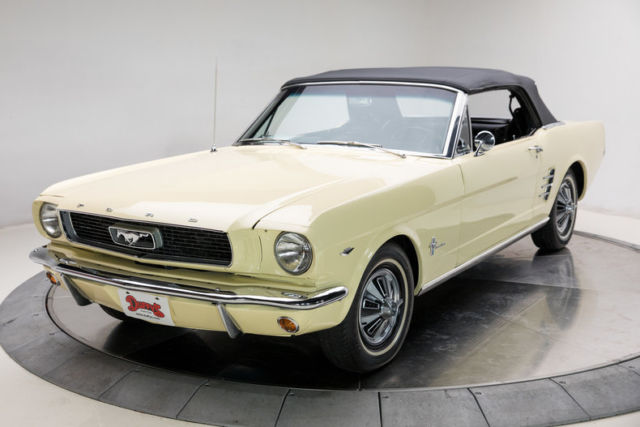 1966 Ford Mustang 289 V8 Automatic Springtime Yellow 1966 Ford Mustang --