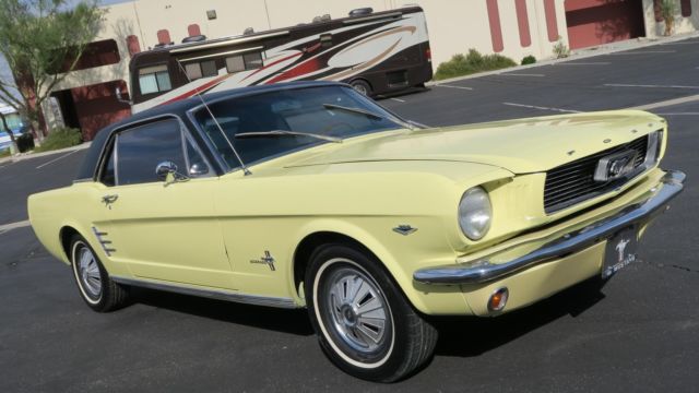 1966 Ford Mustang 289 V8 C CODE! 3 SPEED!AIR CONDITIONING NEW PAINT! - photo 2