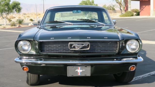 1966 Ford Mustang 289 V8 C CODE! IVY GREEN! RESTORED! NICE! P/S! - photo 4