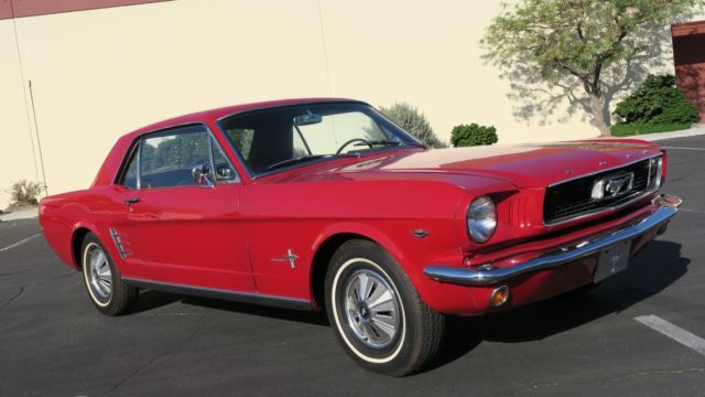 1966 FORD MUSTANG 289 V8 C CODE RESTORED! POWER STEERING! 1966 Ford Mustang 289 V8 C CODE RESTORED! POWER STEERING!