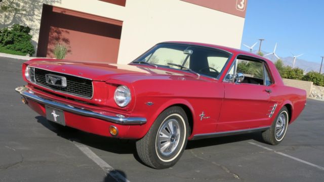 1966 Ford Mustang 289 V8 C CODE RESTORED! POWER STEERING! - photo 2