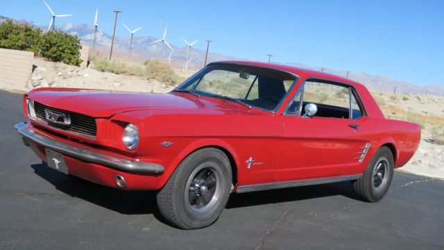 1966 Ford Mustang 289 V8 C CODE SAN JOSE CAR! P/S! AIR CONDITIONING! - photo 2