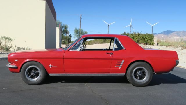 1966 Ford Mustang 289 V8 C CODE SAN JOSE CAR! P/S! AIR CONDITIONING! - photo 3
