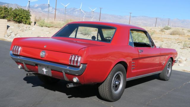 1966 Ford Mustang 289 V8 C CODE SAN JOSE CAR! P/S! AIR CONDITIONING! - photo 8