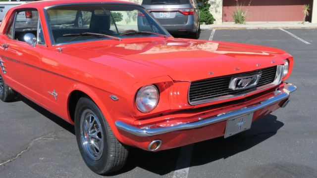 1966 Ford Mustang 289 V8 SAN JOSE CAR! P/S! NEW PAINT AND INTERIOR! - photo 4