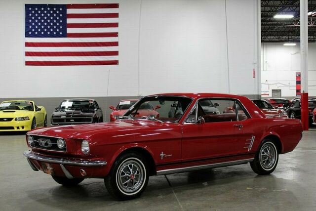 1966 Ford Mustang 30719 Miles Red Coupe 200 CID Inline 6cyl Automatic 1966 Ford Mustang --