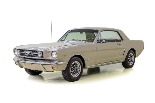 1966 Ford Mustang 37744 Miles Sahara Beige 289 ci 4-Spd Manual 1966 Ford Mustang --