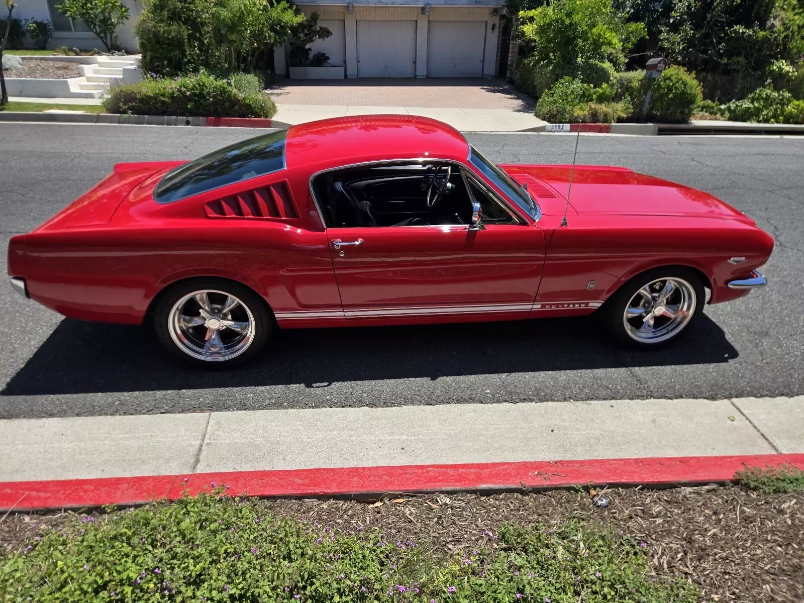 1966 Ford Mustang 4.7 Coupe Red fastback 1966 Ford Mustang fastback