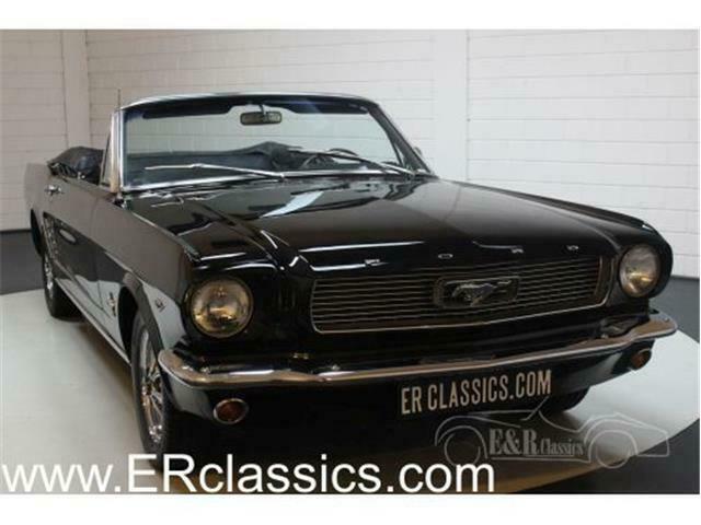 1966 Ford Mustang 4.7L 11167 Miles black 4700 Automatic 1966 Ford Mustang 4.7L