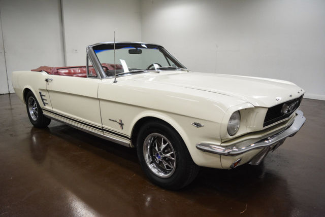 1966 Ford Mustang 61006 Miles White Coupe 289 C4 1966 Ford Mustang --