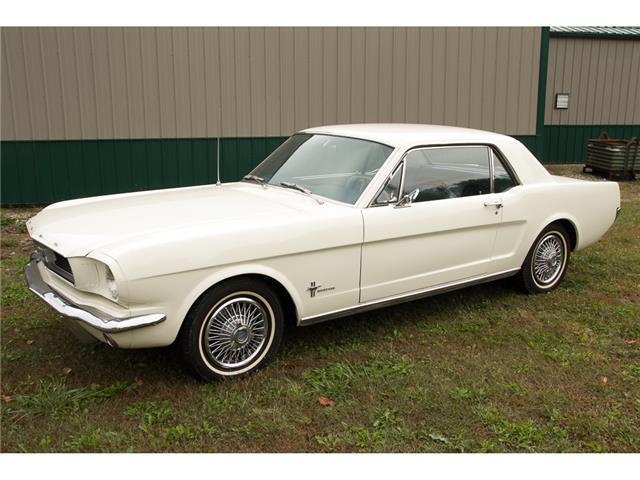 1966 Ford Mustang 66,200 Miles Wimbledon White Coupe 200 Inline 6 Cyl Automatic 1966 Ford Mustang