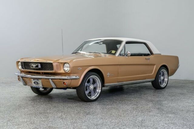 1966 Ford Mustang 70627 Miles Sauterne Gold Coupe 289ci 3-Spd Manual 1966 Ford Mustang --