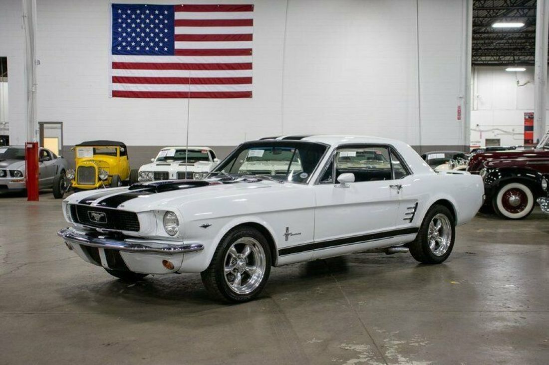 1966 Ford Mustang 77885 Miles White 302ci V8 Automatic 1966 Ford Mustang