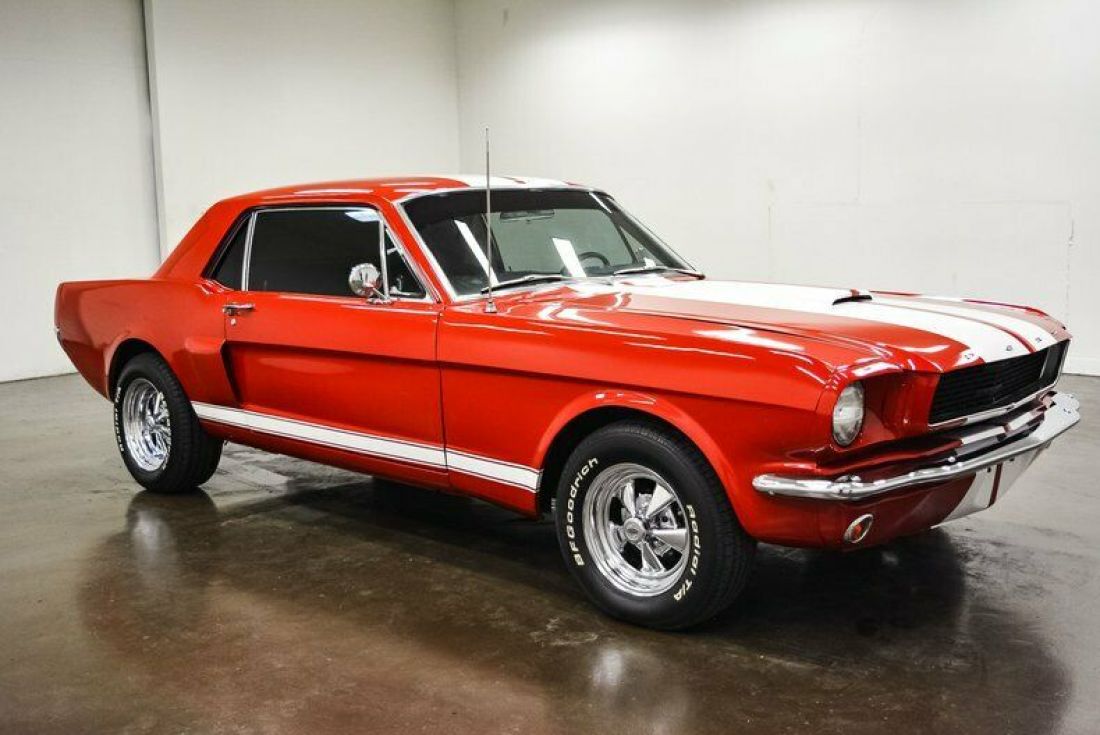 1966 Ford Mustang 81160 Miles Red Coupe 289ci Ford V8 C4 1966 Ford Mustang