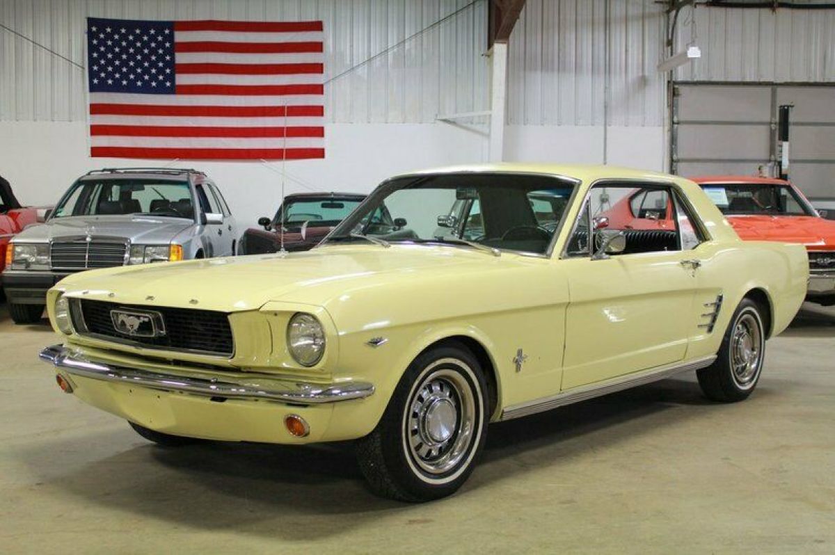 1966 Ford Mustang 88000 Miles Yellow Coupe 289ci V8 Automatic 1966 Ford Mustang