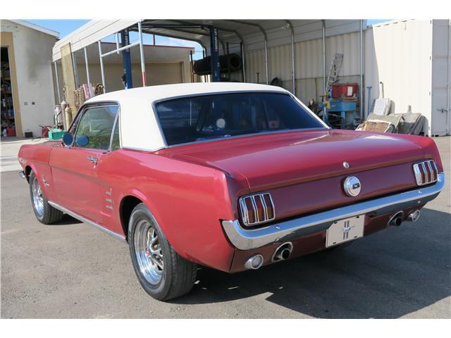 1966 Ford Mustang A CODE 289 CA CAR, VINTAGE BURGUNDY, GREAT DRIVER! - photo 5