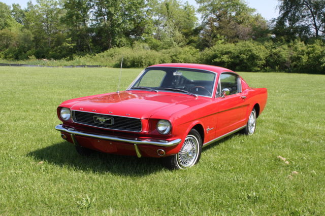1966 Ford Mustang Base Fastback 2-Door 3.3L 1966 Ford Mustang Base Fastback 2-Door