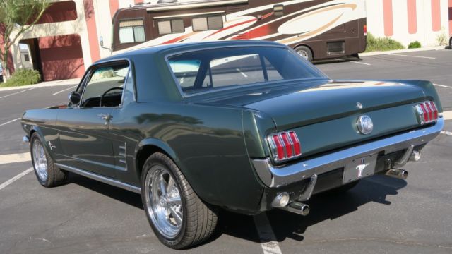 1966 Ford Mustang C CODE 289 V8! PONY SEATS! RESTORED! IVY GREEN! - photo 6