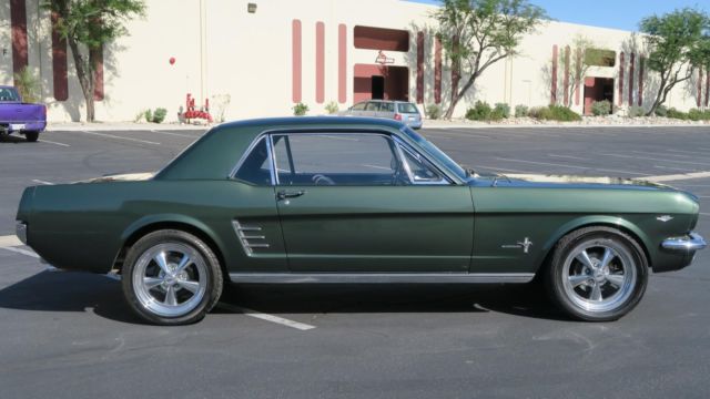 1966 Ford Mustang C CODE 289 V8! PONY SEATS! RESTORED! IVY GREEN! - photo 7