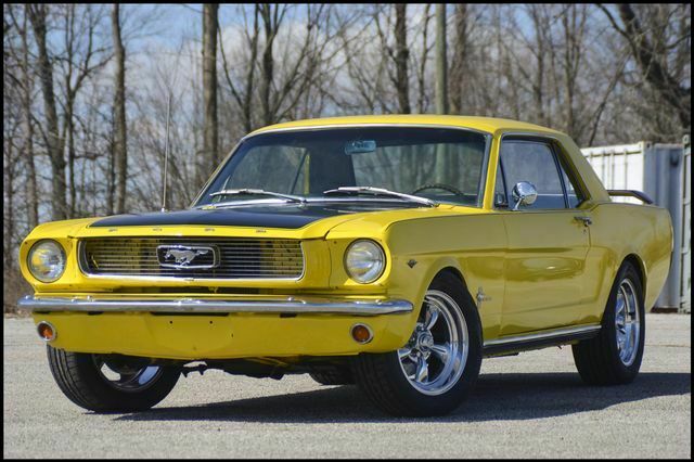 1966 FORD MUSTANG C-CODE 84,229 Miles Yellow 289 V8 Automatic 1966 Ford Mustang C-CODE