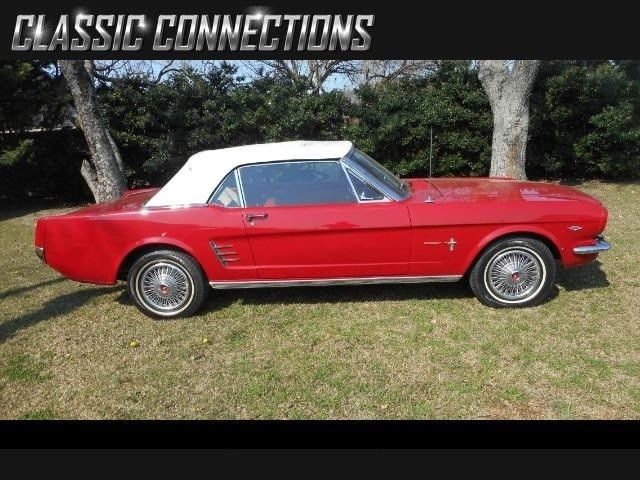 1966 Ford Mustang Convertible 1966 Miles Red 289 Automatic 1966 Ford Mustang Convertible
