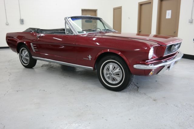 1966 Ford Mustang Convertible 289 5 Spd Manual Borge Warner Power Steering 1966 Ford Mustang C Code