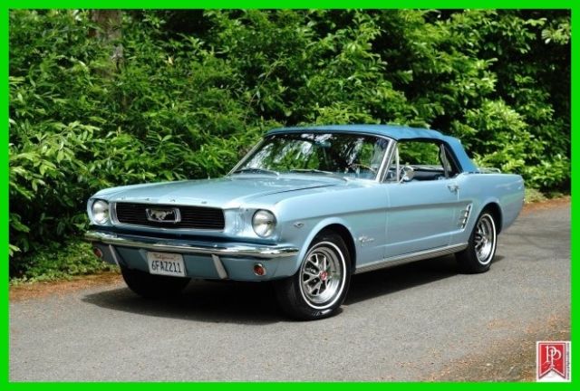 1966 Ford Mustang Convertible, 289 V8, manual transmission, beautifully done. 1966 Ford Mustang
