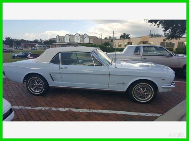 1966 Ford Mustang Convertible 289ci V8 4-Spd Automatic 77000 Mi Original Wheels 1966 Ford Mustang Convertible Completely Restored