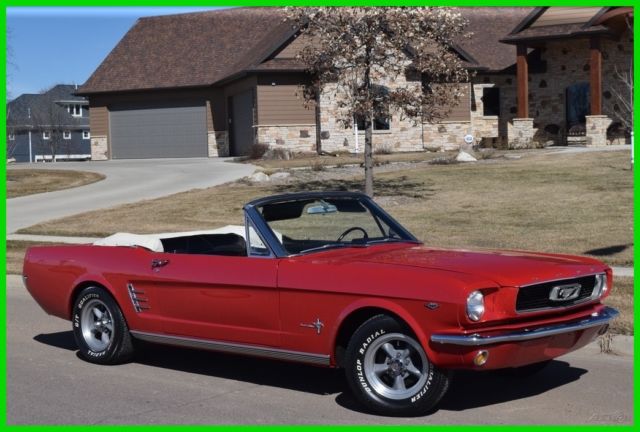 1966 Ford Mustang Convertible 289V8 Auto **Trades are Welcome***Nice Restoration 1966 Ford Mustang 1966 Ford Mustang Convertible V8 Auto ***RED**