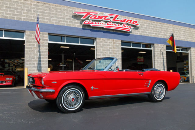 1966 Ford Mustang Convertible 302 V8 Automatic Transmission Nicely Restored 1966 Ford Mustang Convertible