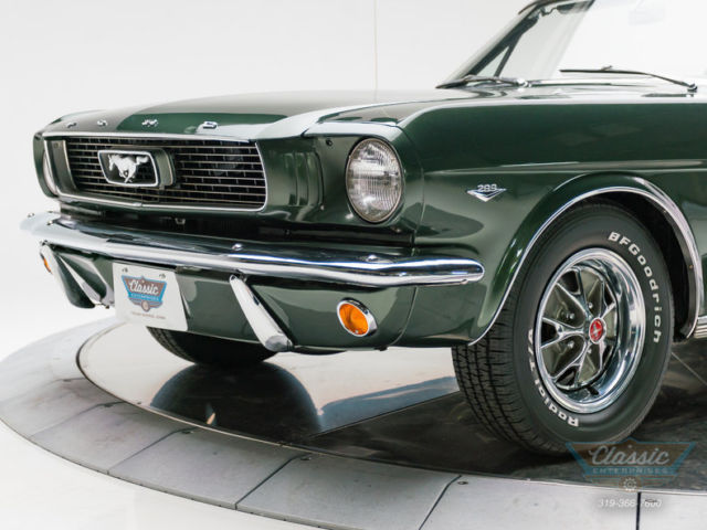 1966 Ford Mustang Convertible 4 Speed 289 V8 4 Speed Manual Convertible Ivy Gree 1966 Ford Mustang Convertible 4 Speed
