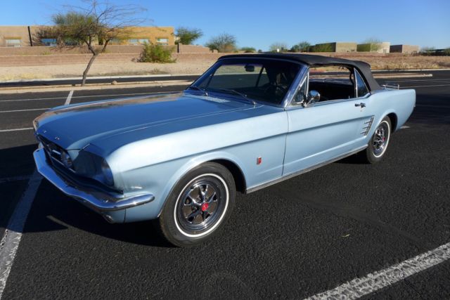 1966 Ford Mustang Convertible 6cyl C4 AT PS Runs Great Solid Ready To Enjoy 1966 Ford Mustang