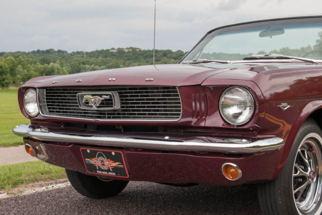 1966 Ford Mustang Mustang Convertible A Code 289ci V8 - photo 11