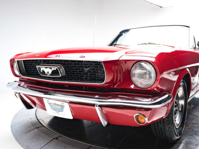 1966 Ford Mustang Convertible Correct C Code 289 V8 Cruise-O-Matic Transmission 1966 Ford Mustang Convertible C Code 289 V8