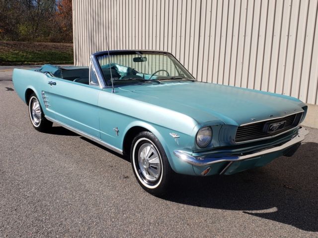 1966 FORD MUSTANG CONVERTIBLE ORIGINAL A CODE 289 AUTOMATIC. SAME OWNER 30 YEARS 1966 Ford Mustang ORIGINAL A CODE MUSTANG