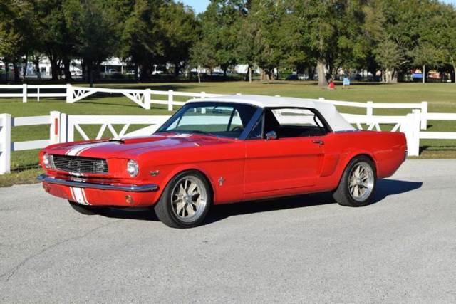1966 Ford Mustang Convertible - Resto-Mod - Shelby Trim 1966 Ford Mustang