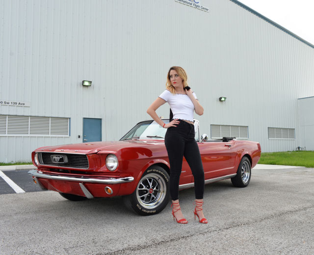 1966 Ford Mustang Convertible similar to 1965 1964 1967 1968 fastback cougar gto 1966 Ford Mustang Convertible 5-Speed SEE HD VIDEO!!