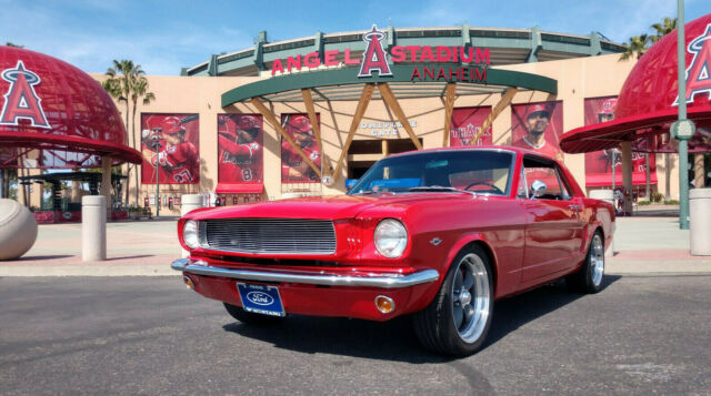 1966 FORD MUSTANG COUPE 289 4V C4 AUTO POWER STEERING 4-W DISC BRAKE PRO-TOURING 1966 Ford Mustang STANDARD