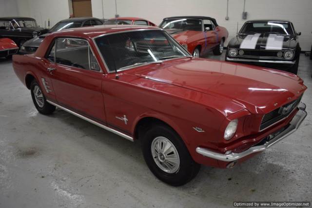 1966 Ford Mustang Coupe 289 V8 C4 Automatic Transmission Headers 1966 Ford Mustang