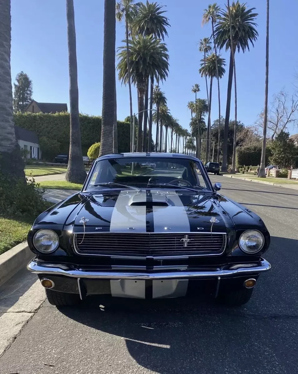 1966 Ford Mustang Coupe Black Fastback V8 1966 Ford Mustang Fastback V8