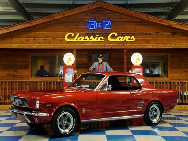 1966 Ford Mustang Coupe- Burgundy Metallic 1966 Ford Mustang --