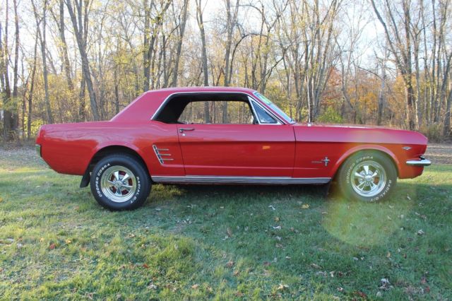 1966 FORD MUSTANG COUPE COMPLETELY RESTORED ORIGINAL 289 V8 FOUR SPEED 1966 Ford Mustang Coupe